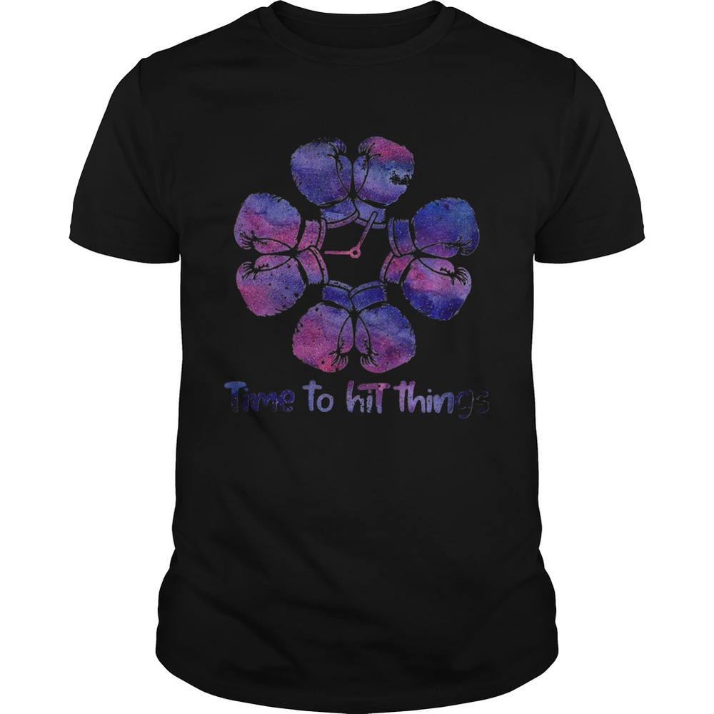 Boxing Time To Hit Things Shirt
